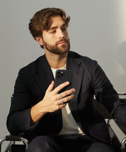 Nudient Thin Case V3 Apple iPhone 13 Mini Hoesje Back Cover Zwart afbeelding 5