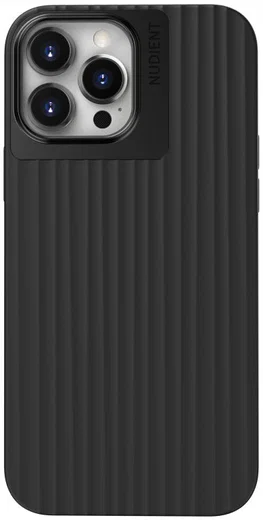 Nudient Bold Case Apple iPhone 13 Pro Max Hoesje Back Cover Zwart afbeelding 1