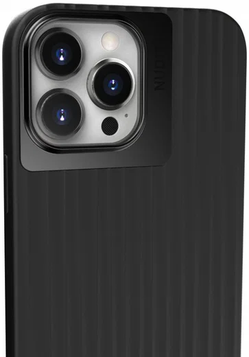 Nudient Bold Case Apple iPhone 13 Pro Max Hoesje Back Cover Zwart afbeelding 2