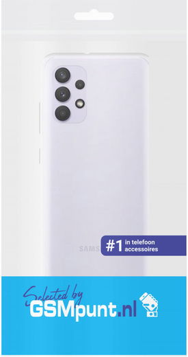 Samsung Galaxy A32 4G Hoesje Dun TPU Back Cover Transparant afbeelding 3