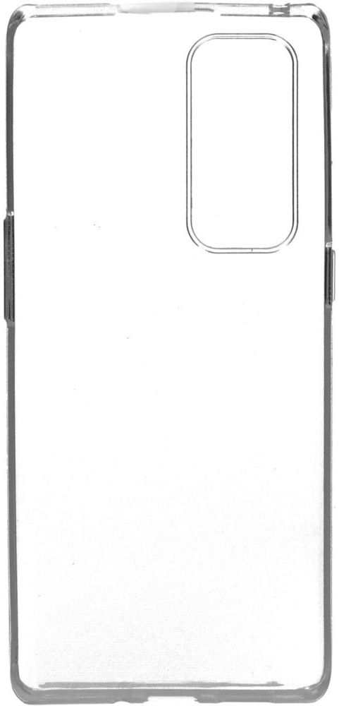 Oppo Find X3 Neo Hoesje Dun TPU Back Cover Transparant afbeelding 2