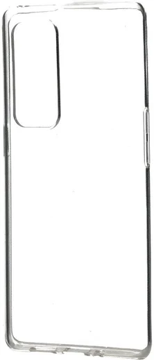 Oppo Find X3 Neo Hoesje Dun TPU Back Cover Transparant afbeelding 3