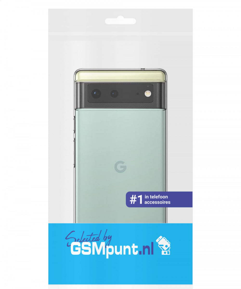 Google Pixel 6 Hoesje Dun TPU Back Cover Transparant afbeelding 9
