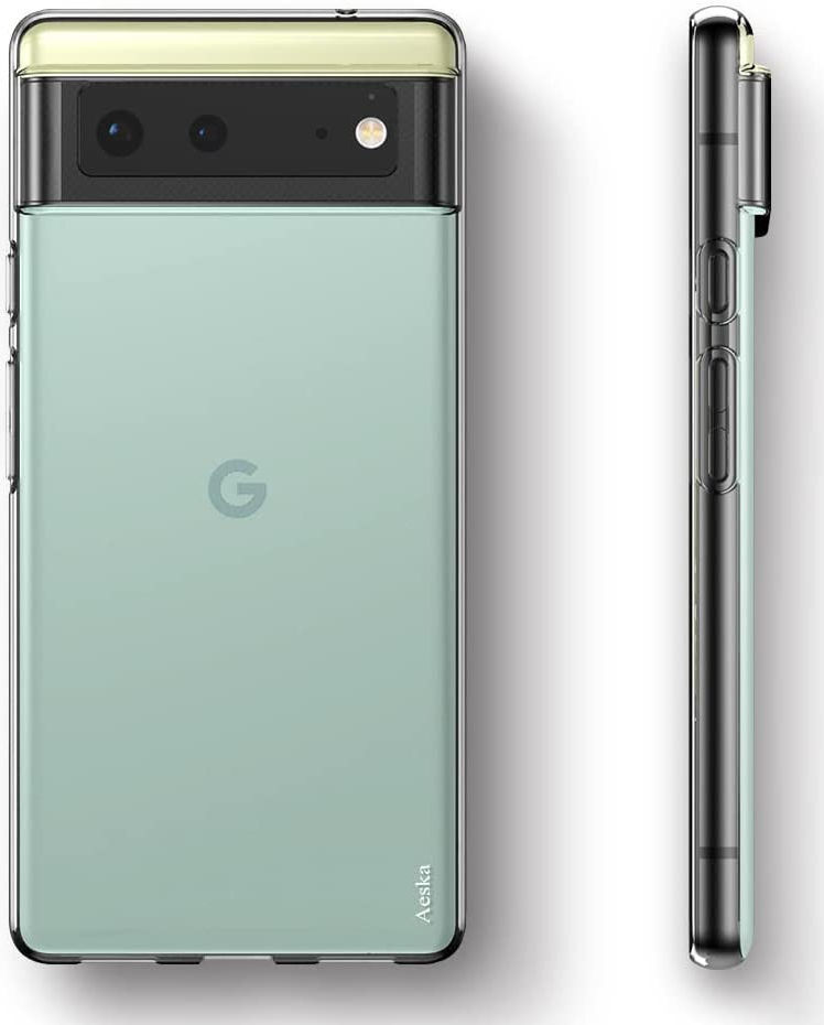 Google Pixel 6 Hoesje Dun TPU Back Cover Transparant afbeelding 3