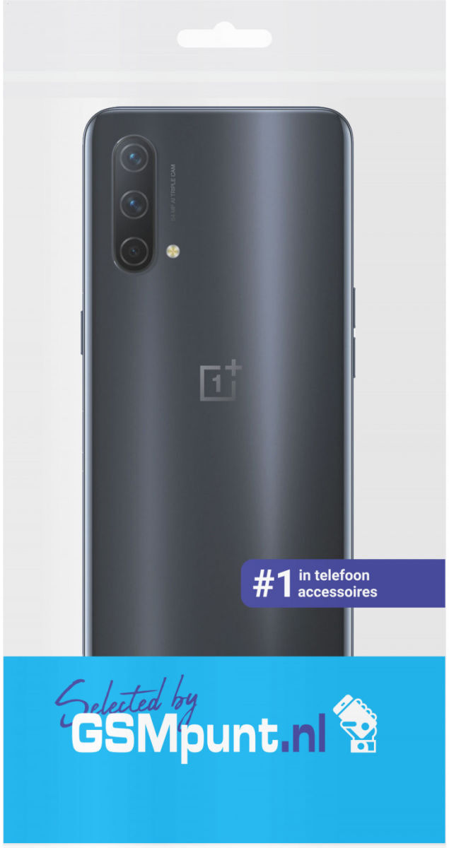 OnePlus Nord CE 5G Hoesje Dun TPU Back Cover Transparant afbeelding 3