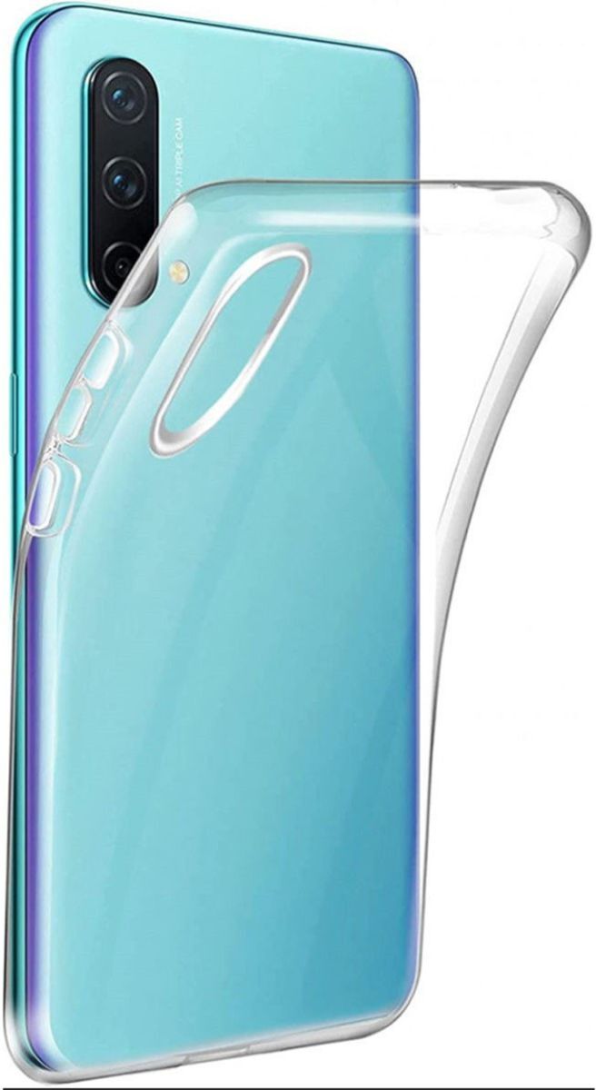 OnePlus Nord CE 5G Hoesje Dun TPU Back Cover Transparant afbeelding 2