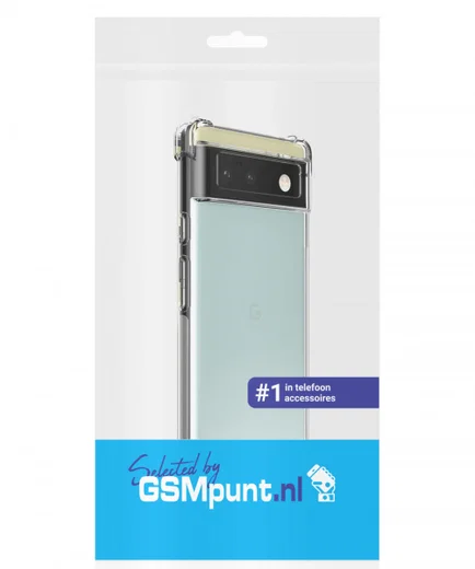Google Pixel 6 Hoesje Schokbestendig TPU Back Cover Transparant afbeelding 6