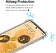 Google Pixel 6 Pro Hoesje Schokbestendig TPU Back Cover Transparant afbeelding 2