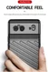 Google Pixel 6 Hoesje TPU Thunder Design Back Cover Blauw afbeelding 3