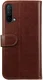 Rosso Element OnePlus Nord CE 5G Hoesje Book Cover Wallet Bruin afbeelding 2