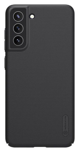 Nillkin Super Frosted Shield Samsung Galaxy S21 FE Hoesje Zwart afbeelding 1