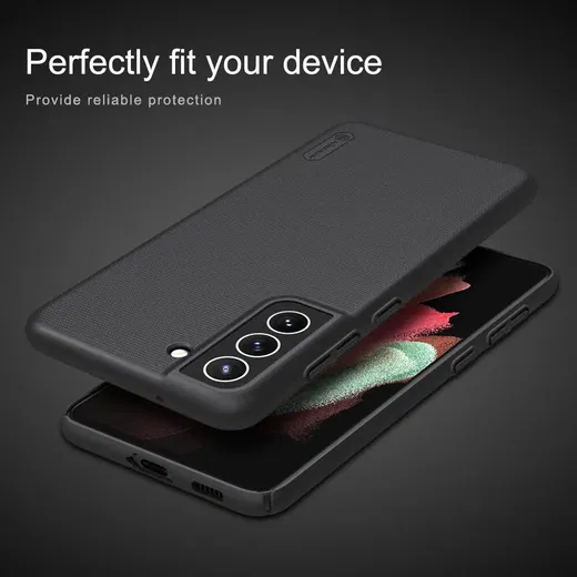 Nillkin Super Frosted Shield Samsung Galaxy S21 FE Hoesje Zwart afbeelding 8