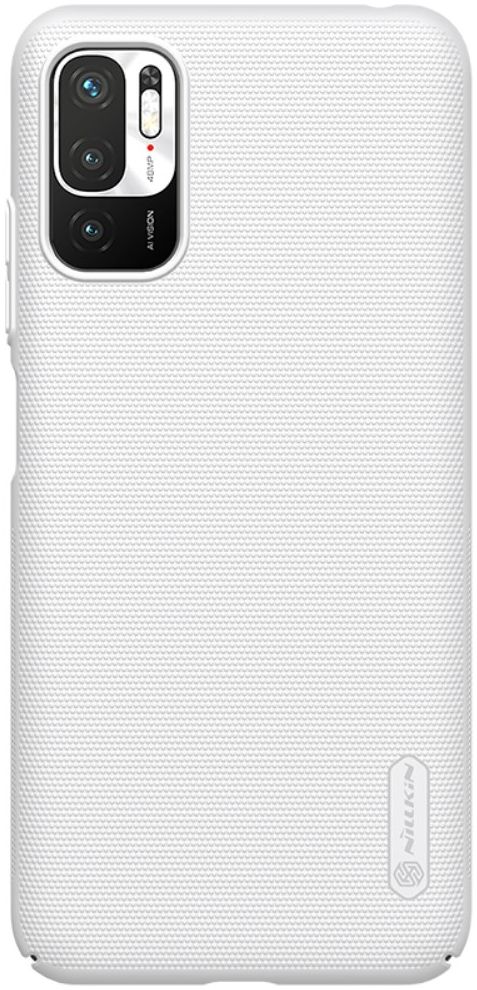 Nillkin Frosted Xiaomi Redmi Note 10 5G / Poco M3 Pro Hoesje Wit afbeelding 1