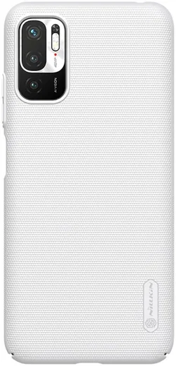 Nillkin Frosted Xiaomi Redmi Note 10 5G / Poco M3 Pro Hoesje Wit afbeelding 1