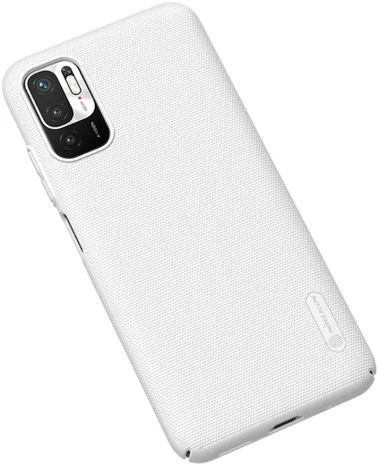 Nillkin Frosted Xiaomi Redmi Note 10 5G / Poco M3 Pro Hoesje Wit afbeelding 14
