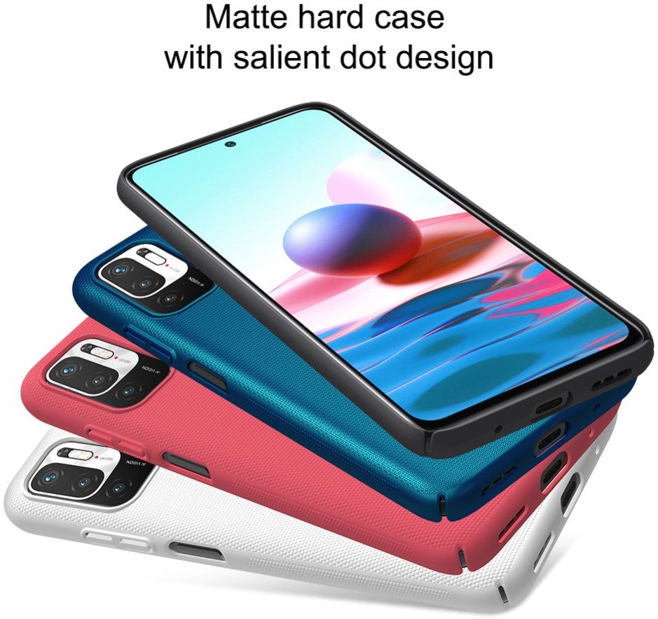 Nillkin Frosted Xiaomi Redmi Note 10 5G / Poco M3 Pro Hoesje Wit afbeelding 15