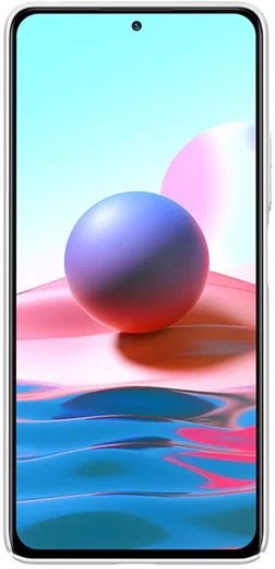 Nillkin Frosted Xiaomi Redmi Note 10 5G / Poco M3 Pro Hoesje Wit afbeelding 2