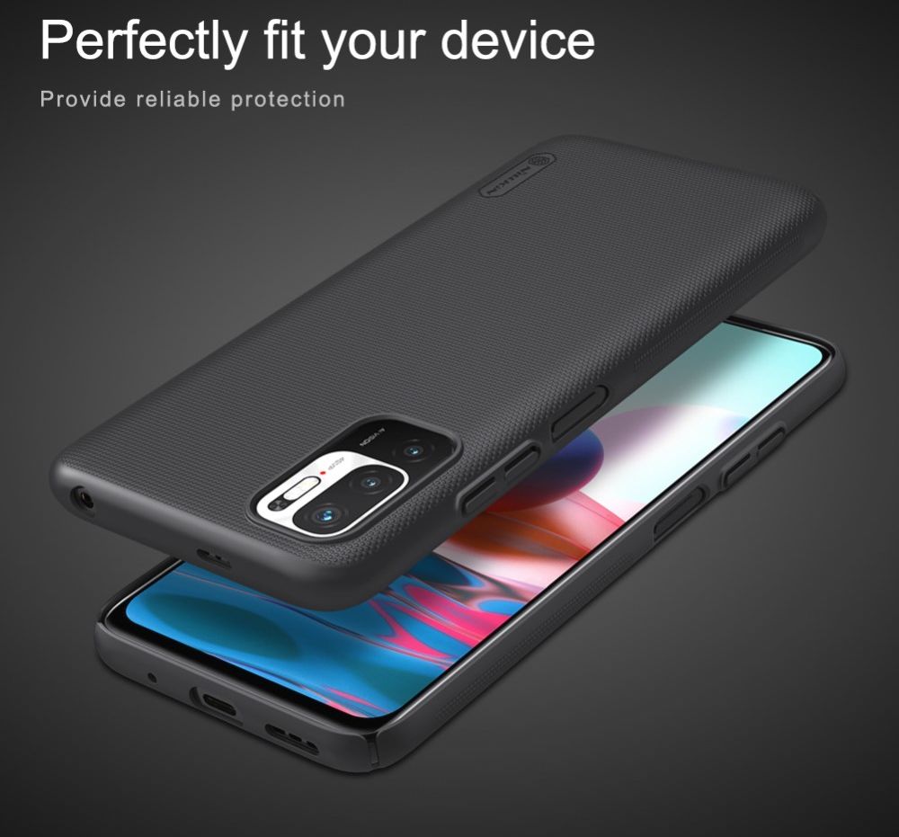 Nillkin Frosted Xiaomi Redmi Note 10 5G / Poco M3 Pro Hoesje Wit afbeelding 6