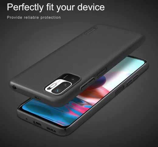 Nillkin Frosted Xiaomi Redmi Note 10 5G / Poco M3 Pro Hoesje Wit afbeelding 6