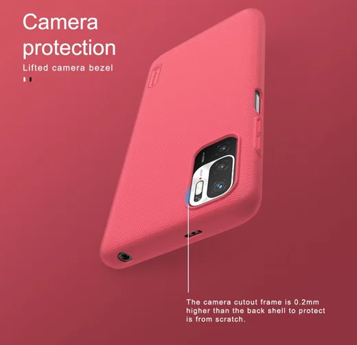 Nillkin Frosted Xiaomi Redmi Note 10 5G / Poco M3 Pro Hoesje Wit afbeelding 7