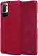 Nillkin Qin Xiaomi Redmi Note 10 5G / Poco M3 Hoesje Book Case Rood afbeelding 3
