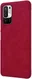 Nillkin Qin Xiaomi Redmi Note 10 5G / Poco M3 Hoesje Book Case Rood afbeelding 2