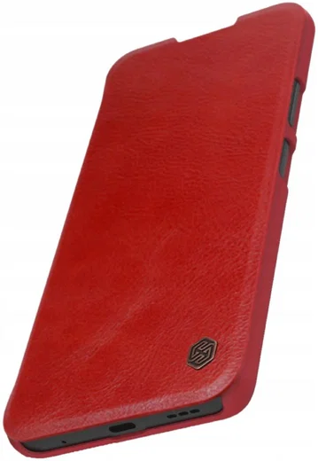 Nillkin Qin Xiaomi Redmi Note 10 5G / Poco M3 Hoesje Book Case Rood afbeelding 6