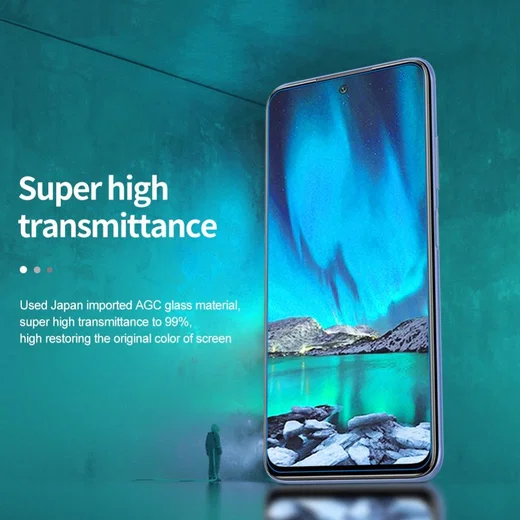 Nillkin Xiaomi Redmi Note 10 5G/Poco M3 Pro Screen Protector 0.2mm afbeelding 5