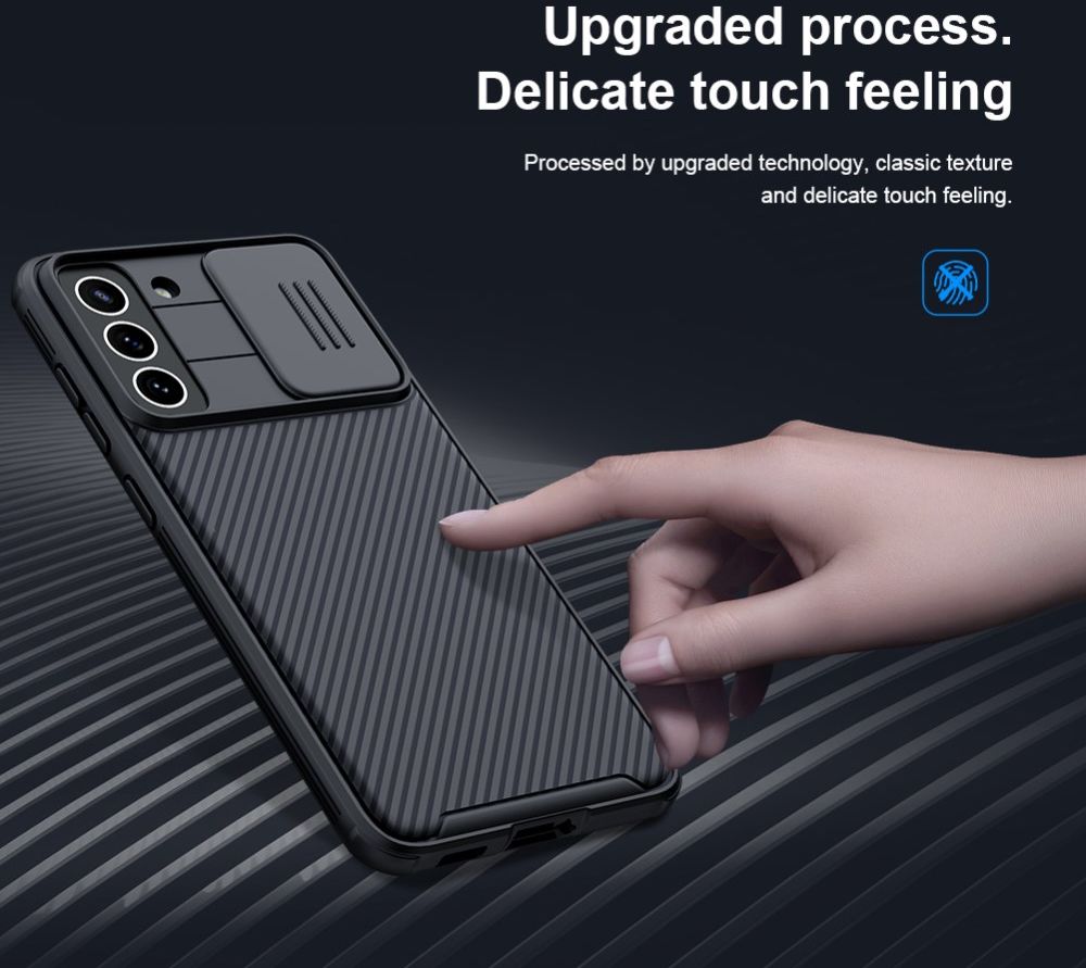 Nillkin CamShield Samsung Galaxy S21 FE Hoesje Camera Slider Zwart afbeelding 9