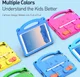 Dux Ducis Panda Apple iPad 9.7 Kinder Tablethoes met Handvat Blauw afbeelding 14