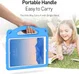 Dux Ducis Panda Apple iPad 9.7 Kinder Tablethoes met Handvat Blauw afbeelding 8