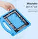 Dux Ducis Panda Apple iPad 9.7 Kinder Tablethoes met Handvat Blauw afbeelding 11