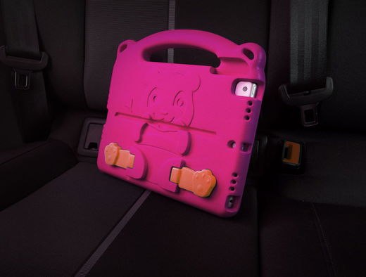 Dux Ducis Panda Apple iPad 9.7 Kinder Tablethoes met Handvat Roze afbeelding 3