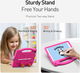 Dux Ducis Panda Apple iPad 9.7 Kinder Tablethoes met Handvat Roze afbeelding 7