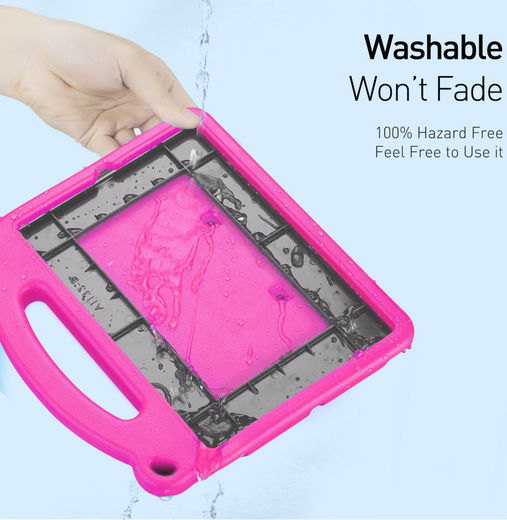 Dux Ducis Panda Apple iPad 9.7 Kinder Tablethoes met Handvat Roze afbeelding 8