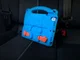 Dux Ducis Panda Apple iPad 10.2 Kinder Tablethoes met Handvat Blauw afbeelding 4