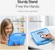 Dux Ducis Panda Apple iPad 10.2 Kinder Tablethoes met Handvat Blauw afbeelding 10