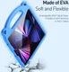 Dux Ducis Panda iPad Air (2020)/Pro 11 Kinder Tablethoes Handvat Blauw afbeelding 3