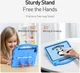 Dux Ducis Panda iPad Air (2020)/Pro 11 Kinder Tablethoes Handvat Blauw afbeelding 4