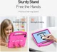 Dux Ducis Panda iPad Air (2020/2022) / Pro 11 Kinder Tablethoes Roze afbeelding 6