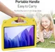 Dux Ducis Panda Samsung Galaxy Tab A7 (2020 / 2022) Tablethoes Geel afbeelding 5