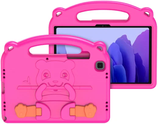 Dux Ducis Panda Samsung Galaxy Tab A7 (2020 / 2022) Tablethoes Roze afbeelding 1