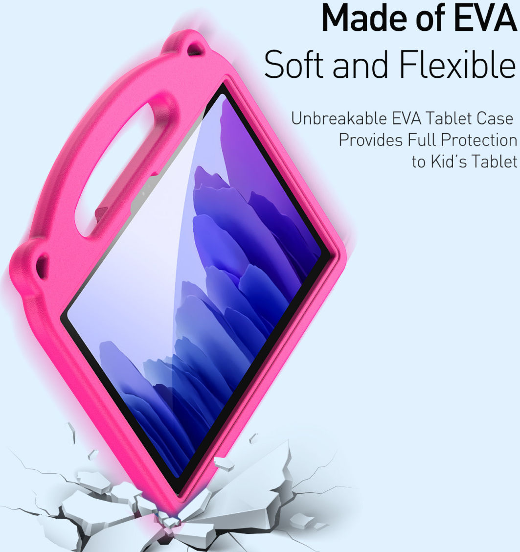 Dux Ducis Panda Samsung Galaxy Tab A7 (2020 / 2022) Tablethoes Roze afbeelding 7