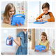 Dux Ducis Panda Samsung Galaxy Tab A7 Lite Kinder Tablethoes Blauw afbeelding 12