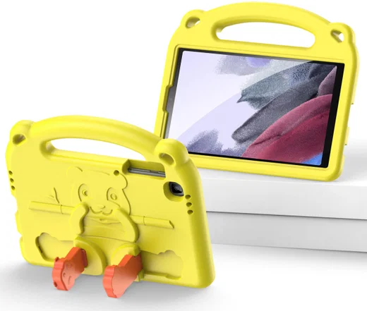 Dux Ducis Panda Samsung Galaxy Tab A7 Lite Kinder Tablethoes Geel afbeelding 2