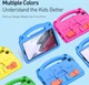 Dux Ducis Panda Samsung Galaxy Tab A7 Lite Kinder Tablethoes Geel afbeelding 8