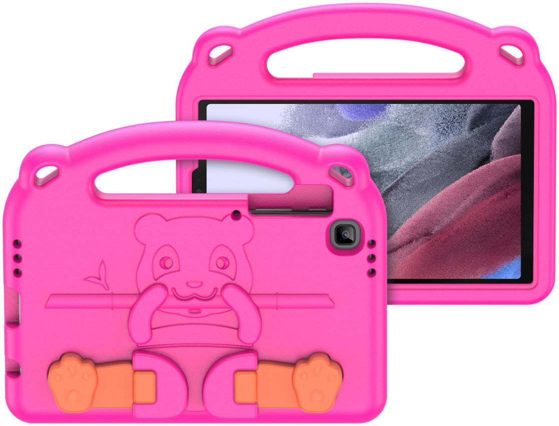 Dux Ducis Panda Samsung Galaxy Tab A7 Lite Kinder Tablethoes Roze afbeelding 1