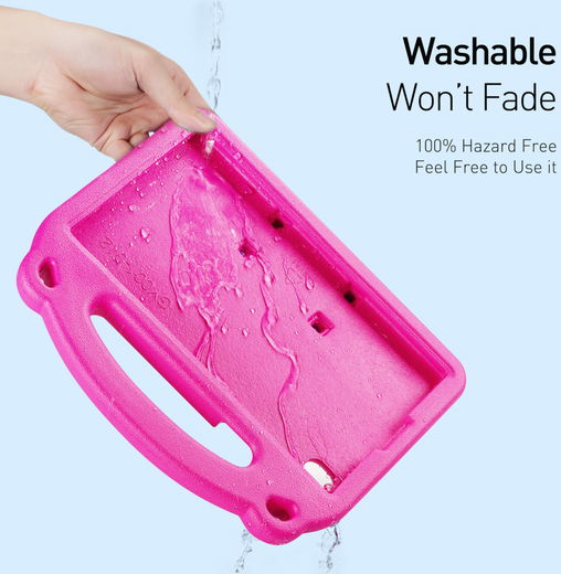 Dux Ducis Panda Samsung Galaxy Tab A7 Lite Kinder Tablethoes Roze afbeelding 4