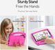 Dux Ducis Panda Samsung Galaxy Tab A7 Lite Kinder Tablethoes Roze afbeelding 9