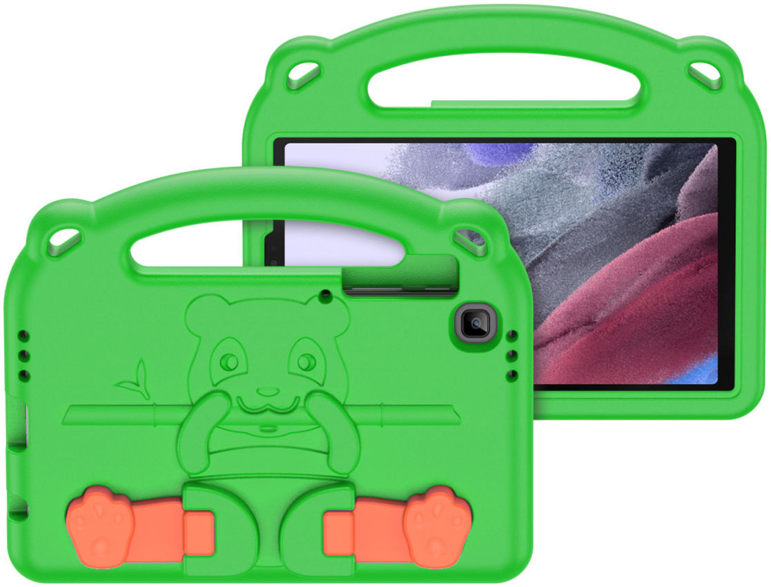 Dux Ducis Panda Samsung Galaxy Tab A7 Lite Kinder Tablethoes Groen afbeelding 1